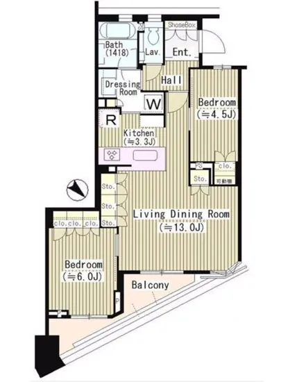 パークホームズ築地グリーンサイド 206