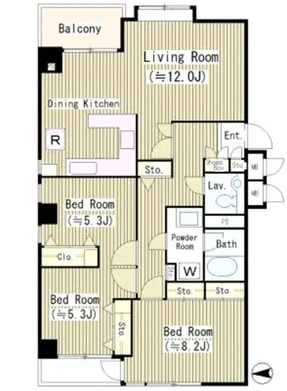 ウエストポイントコート 202