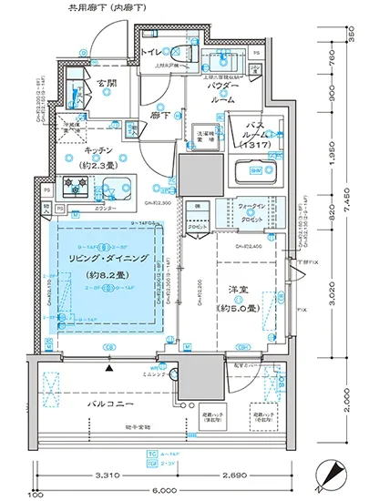 ディームス渋谷本町 802
