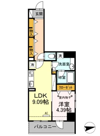 ルミエール品川橋 201