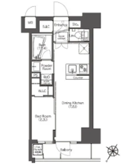 コンフォリア滝野川 803