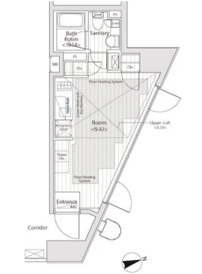 カスタリア中延 402