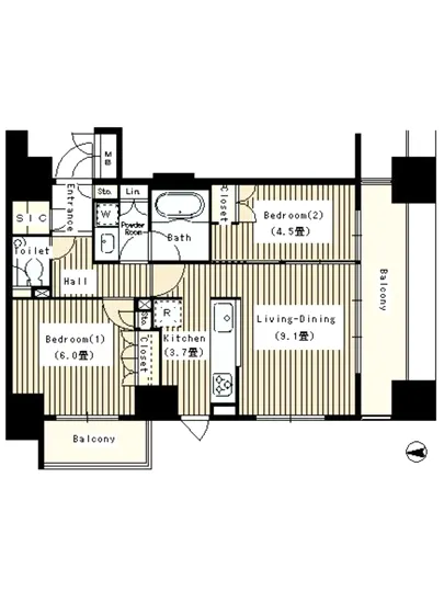 クオリア神南フラッツ 1203