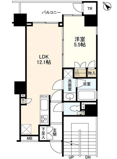 レフィール銀座フロント 2F
