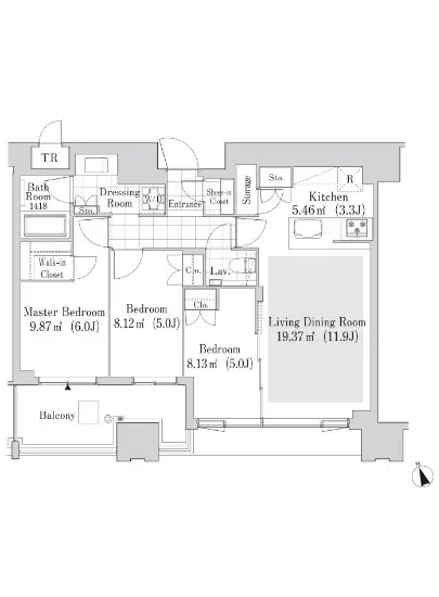 大崎ガーデンレジデンス 2305