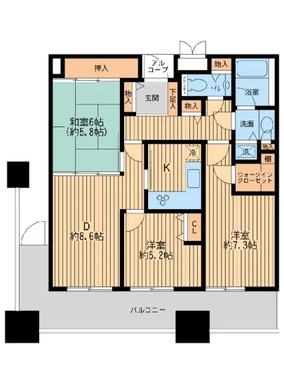 リバーサイド隅田セントラルタワーパレス 2901