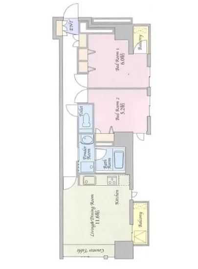 ムルーエ築地 304