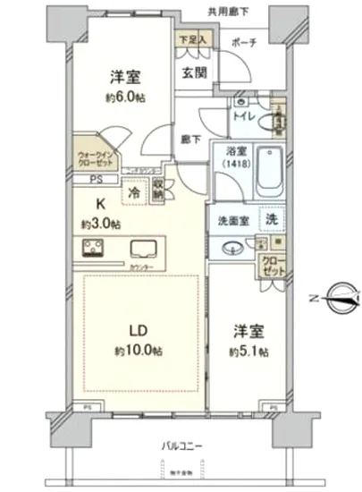 シティテラス代々木公園 7F