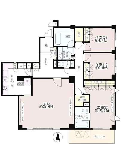 大山パークヒルズ 202