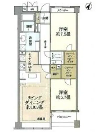 ラ・マーレ白金 5F