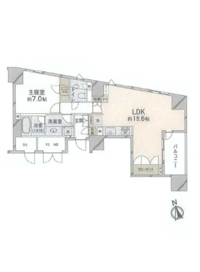 パークハウス芝タワー 23F