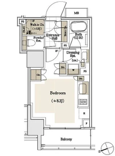 パークリュクス虎ノ門 902