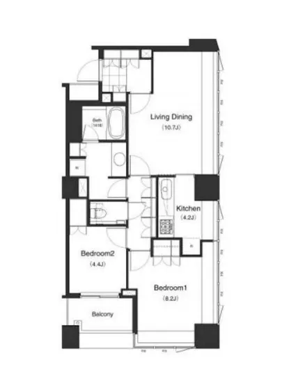 パークキューブ目黒タワー 703