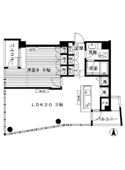 エクシーナ四谷 302