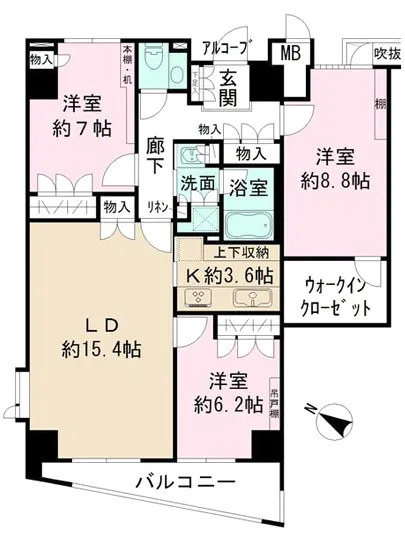 ディアナガーデン恵比寿 601