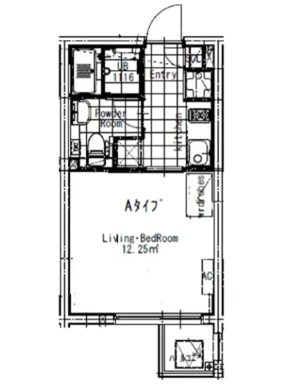 グランパセオ新宿 404