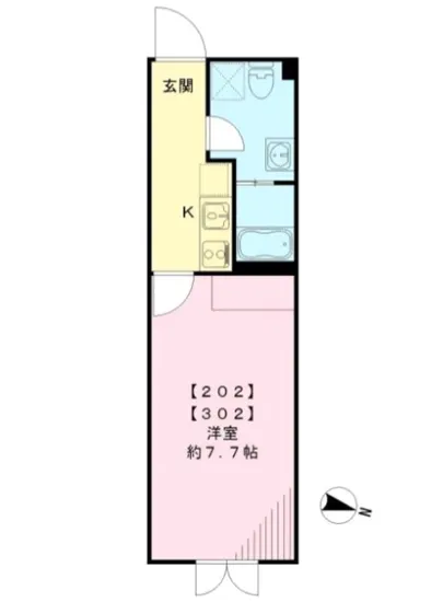 ラピスコート四谷 302
