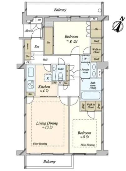 ディアナガーデン神宮前 2F