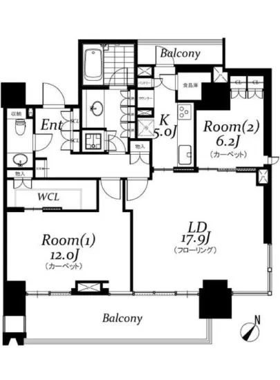ザ・パークハウスグラン千鳥ヶ淵 1105