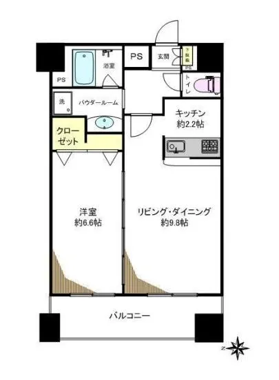 ヴィーダ・スカイコート品川 910