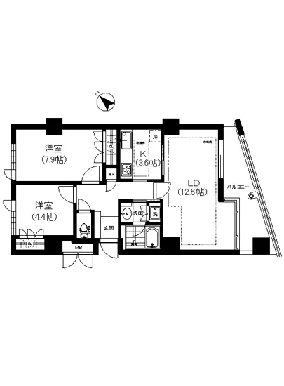 ディアナガーデン恵比寿 605