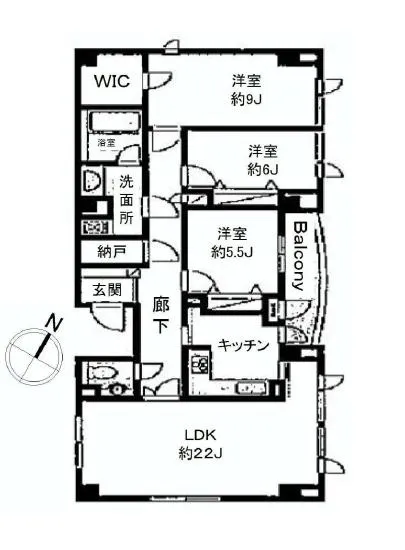 ヴィクトリアコート三田 203