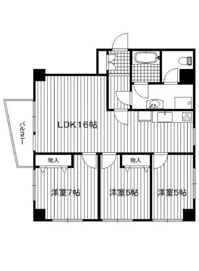 白金台八光マンション 4F
