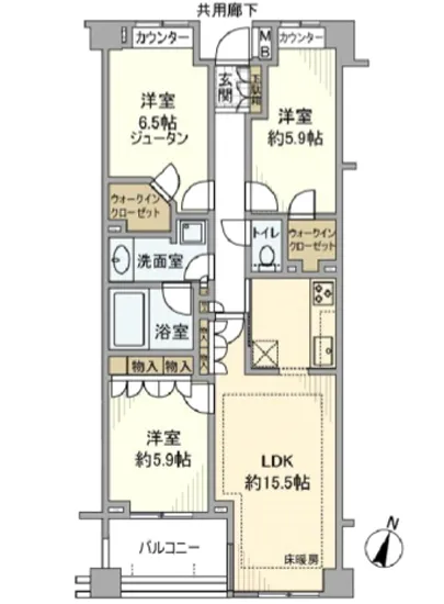 パークハウス千石丸山町 203