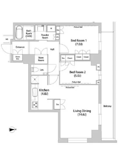 品川ハートビュータワー 2411