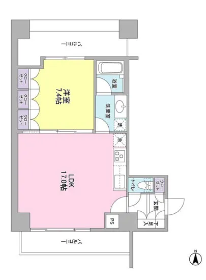 エルフレア駒沢 404