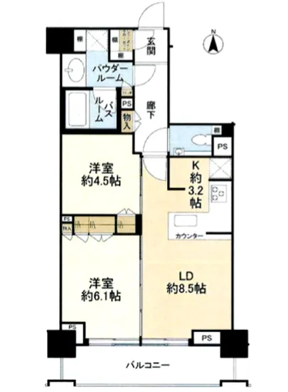 シティハウス中野レジデンス 8F