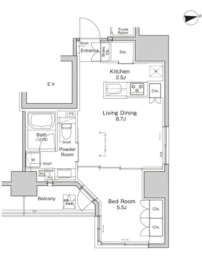 プラウドフラット浅草雷門 1203