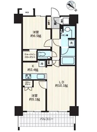 ビーコンタワーレジデンス 2402