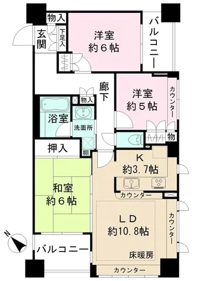 ファミールアクアージュ 906