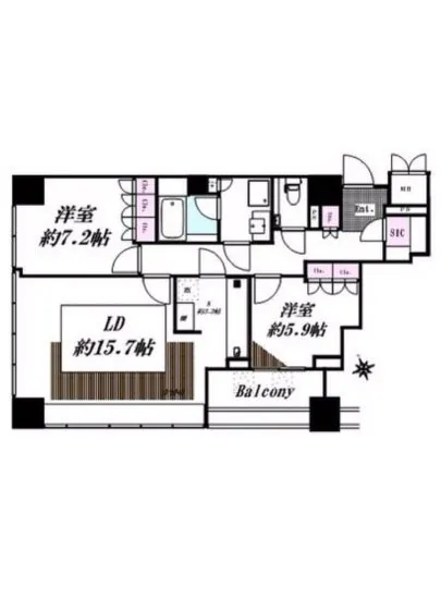 グランスイート麻布台ヒルトップタワー 12F