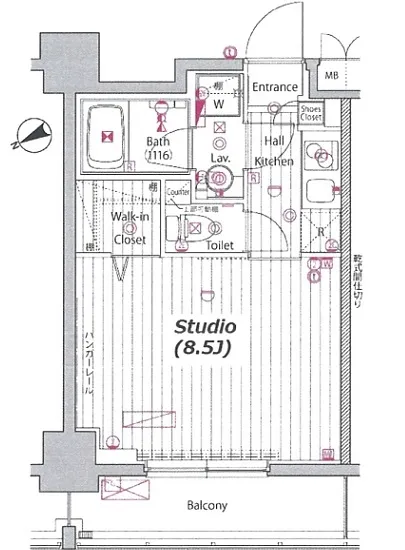 グランド・ガーラ白金高輪 1010