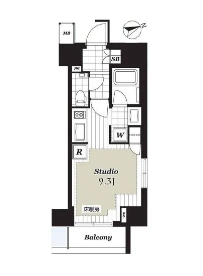 オープンレジデンシア虎ノ門 4F