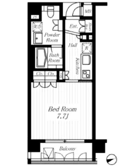 アクシア代沢 2F