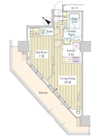 ユニゾンタワー 1401