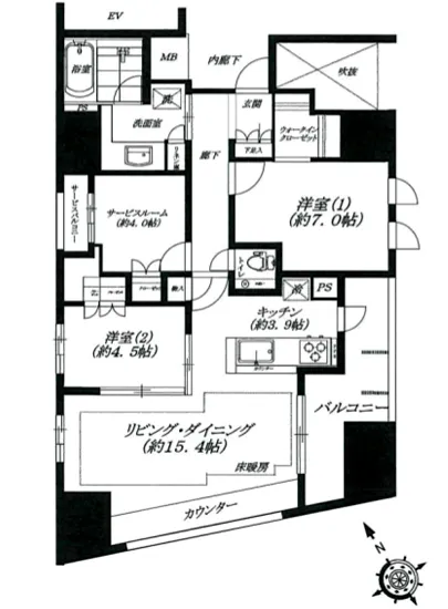 グランスイート千代田麹町 1101