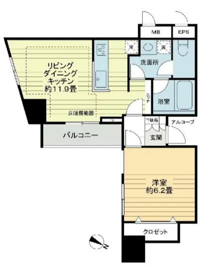 カテリーナ代々木プレイス 1304