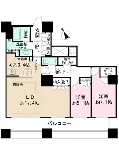 ザ・パークハウス西新宿タワー60 4611