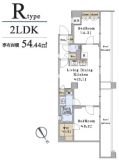 ブリリアイスト文京茗荷谷 601