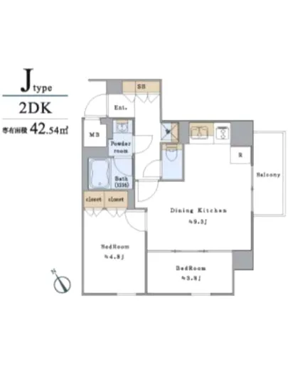 ブリリアイスト文京茗荷谷 308