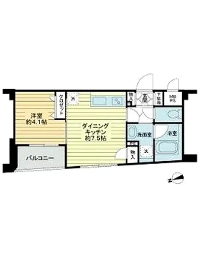 アビテ市ヶ谷仲之町 4F