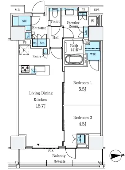 パークホームズ北千住アドーア 508