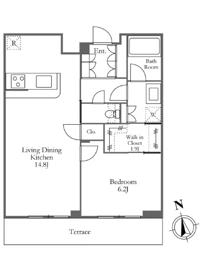 ガーデン富ヶ谷 202