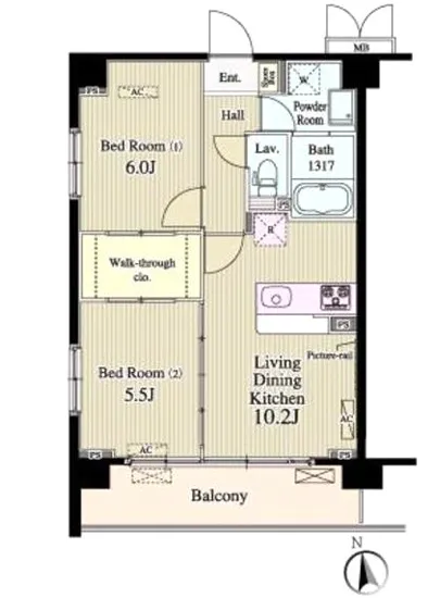 バンデューセン上北沢 403