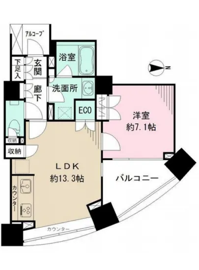 パークハウス オー・タワー 1401