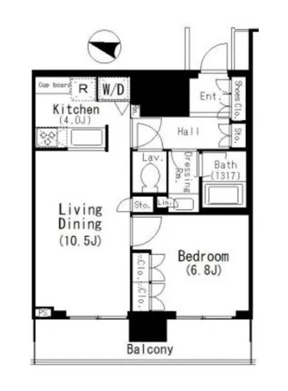 赤坂タワーレジデンス　トップオブザヒル 1702